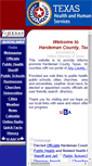 Mobile Screenshot of hardemancountytexas.us